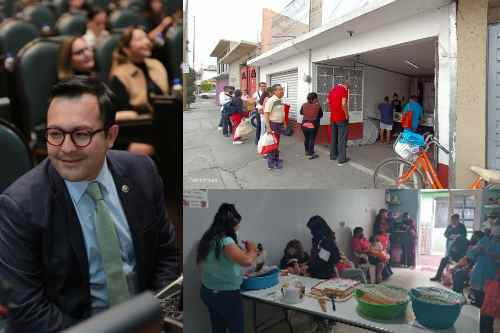 Comedores comunitarios en apoyo a familias vulnerables de Ecatepec: Sibaja